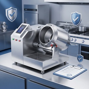 Máquina Comercial de Inducción Totalmente Automática para Saltear Alimentos en Mostrador, Ideal para Cocinas Nube, Restaurantes y Distribuidores de Servicios de Alimentos - Product Image 6