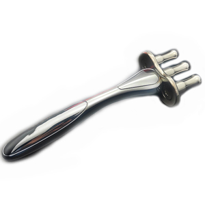 Pluma de masaje magnético de 3 tenedores, masajeador de magnetoterapia con varilla de descarga de ácido, masajeador magnético de punto meridiano - Product Image 1