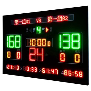 China's Outstanding Brands Wireless Basketball Electronic Scoreboard 3m With <b>Timer</b> For Indoor Sports - Product Image 1