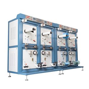 Bobinadora de carrete CNRM con sistema HMI + PLC y cambiador de pantalla táctil para 5000d-70000d de hilos de cuerda para Hilo <span class=keywords><strong>Bananero</strong></span> - Product Image 4