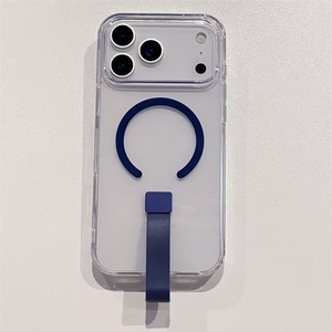 High Clear Magnet Magnetic Mobile Phone Case Cover for <b>iPhone</b> 12 13 Pro 14 15 Plus 16 17 Pro Max Cell Phone Cover with <b>Holder</b> - Product Image 6