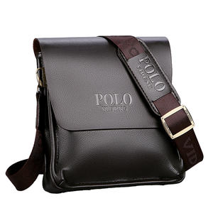 <span class=keywords><strong>Borsa</strong></span> a Tracolla in Pelle PU da Uomo, Stile Casual Business, Design Verticale Trendy per il Commercio Estero - Product Image 4
