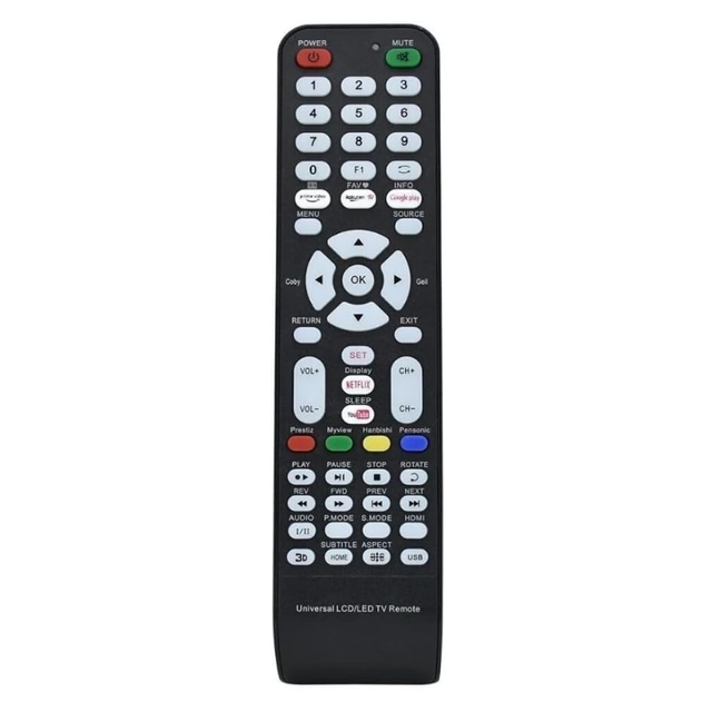 Universal RM-L1210 Pro TV Remote Control Work for Samsung Many Other Brand LED LCD TV