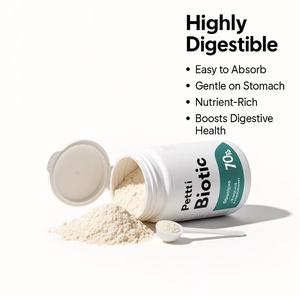 Supplément en poudre d'huile de poisson probiotique pour chiens et chats OEM, absorption rapide, soutien immunitaire, soulage les flatulences et les ballonnements, santé digestive - Product Image 3