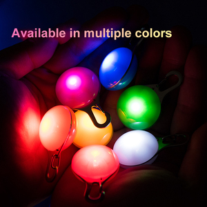 Reflektieren der kunden spezifischer LED-Hunde-Haustier-leuchtender Anhänger auf Hunde halsband - Product Image 3