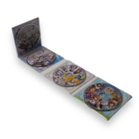 Set de CD de Banda Sonora de Anime, Estuche Digipak de 4 Discos con Ilustraciones Japonesas Bishoujo