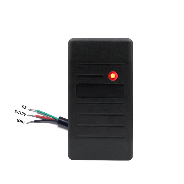 IP68 Waterproof Wall-Mounted Smart Mini Proximity RFID ID 125Khz Card Reader with RS232 RS485 UART Interface for Access Control