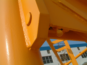 Grue à tour à plateforme plate professionnelle Zoomlion, machine de levage utilisée avec une capacité de charge nominale de 8 tonnes, moteur pour les industries agricoles - Product Image 5