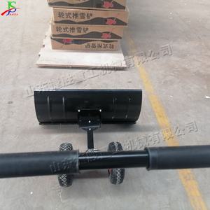 سهلة الصيانة بعجلتين قابل للتعديل اليدوي آلة دفع الثلج أداة سهلة الاستخدام بعجلات - Product Image 4