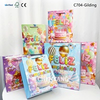 Sacs cadeaux pour petites entreprises avec logo personnalisé, sacs en papier pour anniversaire, enfants, fête des mères, sacs cadeaux imprimés personnalisés