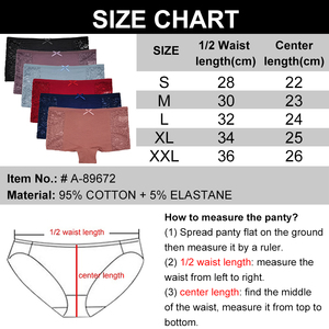 Mutandine Boxer da Donna in Pizzo e Cotone Sexy, Taglie EU - Product Image 2