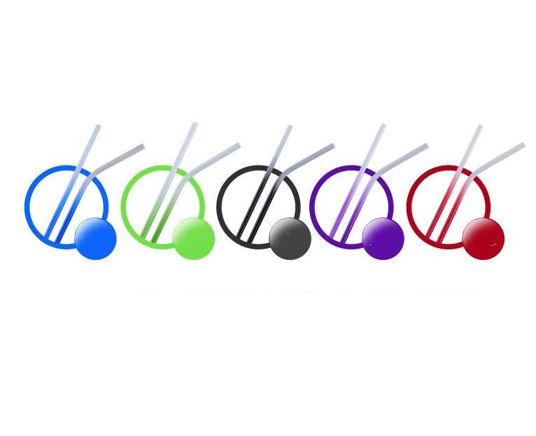 สีม่วงตรง