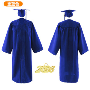 Robe de Cérémonie de Remise des Diplômes Jing Zherui pour Adultes Unisexe, Tissée, pour Baccalauréat et Maîtrise, Uniforme Scolaire, Vente Directe Usine - Product Image 4