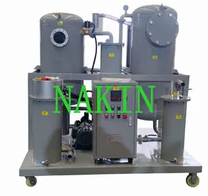High Vacuum Technology Waste Lube Oil Recycling Machine / Motor Oil Purifier