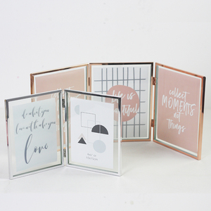 Conçu en métal cadre de bureau mode Offre Spéciale décoration or/argent/or rose cadre <span class=keywords><strong>photo</strong></span> - Product Image 1