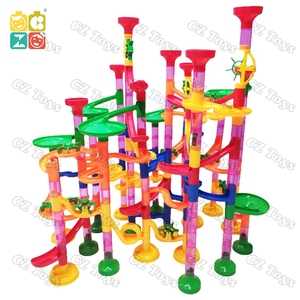 Nhà Máy Giá Tự Làm Xây Dựng Đá Cẩm Thạch Đua Chạy Theo Dõi Trẻ Em Mê Cung Bóng Cuộn Giáo Dục Xây Dựng Khối Đồ Chơi Trẻ Em Của Trò Chơi - Product Image 3