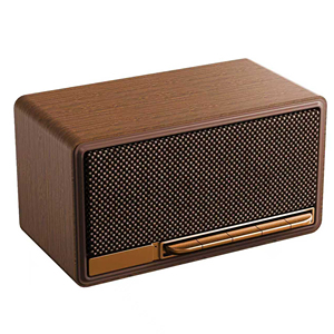 Altavoz Inalámbrico Retro <span class=keywords><strong>Edifier</strong></span> Q6 con Caja de Madera, Salida de 10-30W, Verde Clásico, Negro Mágico, Sistema de Audio Portátil para Exteriores con FM y Bluetooth - Product Image 1