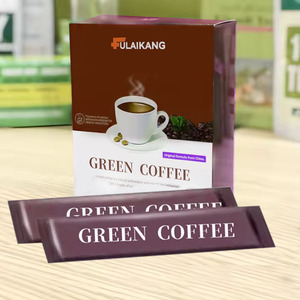 OEM/ODM reducción de grasa café instantáneo sabor amargo nueva caja de embalaje <span class=keywords><strong>para</strong></span> pérdida de peso adelgazamiento drenaje de aceite de café verde dulce - Product Image 4