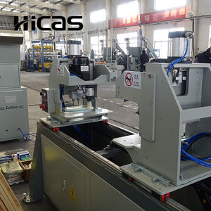 מכונת קידוח אוטומטית כפולה אופקית מדגם HICAS SF4022 CNC לייצור צווארון משטחי עץ בעלי שישה צדדים - Product Image 2