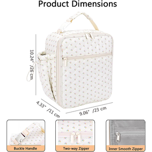 Sacs d'école pour garçons et filles et kit de déjeuner assorti Sac à lunch de <span class=keywords><strong>grande</strong></span> capacité pour enfants Sacs à lunch pour écoliers - Product Image 2