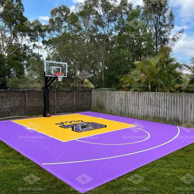ZS Floor pp Fliesen Basketball platz Ausrüstung Bodenbelag mit Garantie