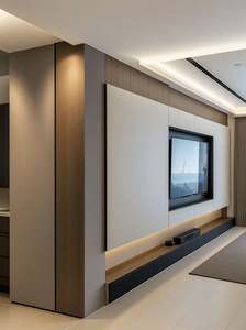 Banco para Zapatos Minimalista para el Hogar, Apilable, Mueble para Sala de Estar con Estilo de Panel de Madera para Hoteles, Apartamentos y Escuelas - Product Image 6