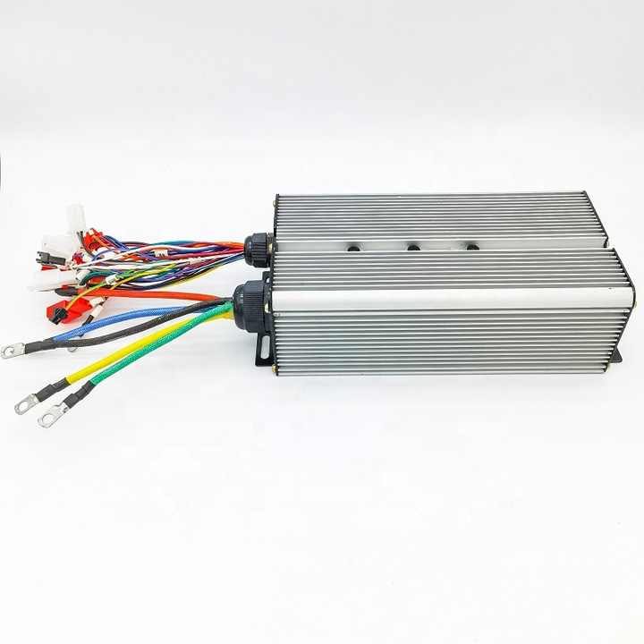 Kit de Moteur électrique sans Balais 72 V 3000 W, Contrôleur de Moteur Haute Vitesse Multifonctionnel Kit de Bricolage Kit de Contrôleur de Moteur électrique à Courant Continu Accessoires de Modificat