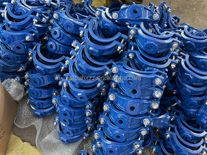 Chine Selles en fonte ductile pour tuyaux en <span class=keywords><strong>PVC</strong></span> et <span class=keywords><strong>pvc</strong></span> Té <span class=keywords><strong>de</strong></span> taraudage en fer - Product Image 5