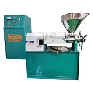 High Quality coconut oil making machine screw oil pressers cooking soybean canola oil press