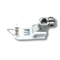 Pied presseur en plastique 528BT-56 64 pour machine à coudre point de recouvrement (flatlock) – Pièces et accessoires compatibles Pegasus W500, Siruba F007, Yamato