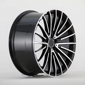 Jantes en aluminium forgé de 18 à 20 pouces, PCD 5x112, finition noire brillante, pour <span class=keywords><strong>Mercedes</strong></span> Benz <span class=keywords><strong>Classe</strong></span> <span class=keywords><strong>A</strong></span>, C, E, GLC, GLE, <span class=keywords><strong>W177</strong></span>, W205, W213 - Product Image 3