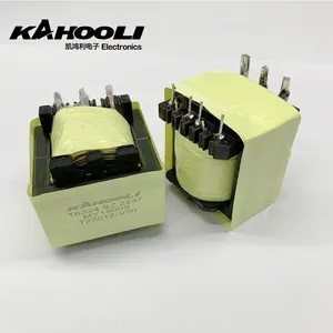 Personnalisé EE42 EE55 EE65 EE70 EE110 EE130 220v 110v 200w 600w 2200w 5000W Haute Puissance Transformador Transformateur À Haute Fréquence