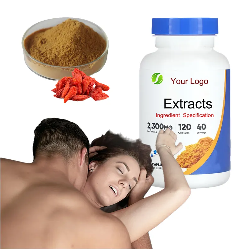 Extrato natural de pó de Wolfberry para melhorar a função sexual, ingrediente natural para cuidados de saúde das plantas