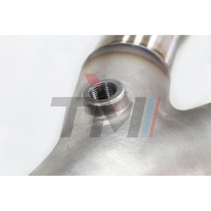 TM PERFORMANCE SS304 Cast 3,5 ''OD 2017 + EA855 EVO2 2,5 <span class=keywords><strong>TFSI</strong></span> Audi <span class=keywords><strong>RS3</strong></span> 8V 8Y TTRS Downpipe - Product Image 3