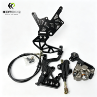 Kit de mise à niveau des freins arrière KOTORQ Ultra Bee pour Talaria Sting R MX4, avec support d'étrier CNC pour conversion et rétrofit des freins