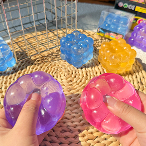 Stretch Squeeze Ice Cube Maltose Eco-Friendly 6cm TPR Anti-Stress Squishy Toy for Stress Release and Anxiety Relief - Product Image 4