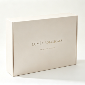 Custom Luxury Cosmetic Mailer <b>Box</b> with Insert Kraft Corrugated Paper Matt Lamination & Gold Foil for Skincare & Makeup Packaging - Product Image 1