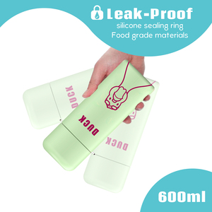 2024 New 600ml Stainless Steel Water Bottle Cute 3d Printed Design <b>Straw</b> Vacuum Style For Green - Product Image 5