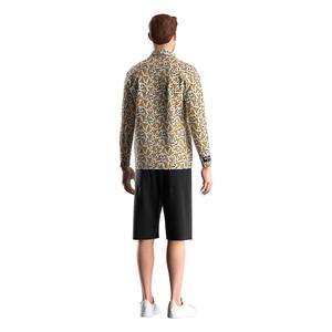 T-shirt à manches longues en polyester pour sublimation ODM, style mi-saison, unisexe, pour le golf - Product Image 6