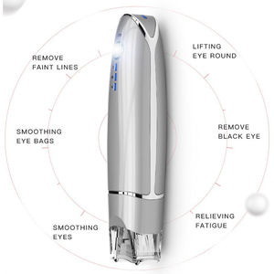 Masajeador de ojos BB gris unisex ajustable de 3 niveles, máquina de belleza de ojos BB con microcorriente, instrumento de masaje para el cuidado de los ojos - Product Image 2