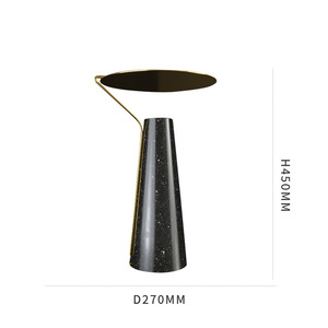 Lámpara de Mesa Decorativa Moderna y Sencilla de Mármol para Sala de Estar, Estudio, Dormitorio u Oficina, Diseño Americano, Entrada de 220V - Product Image 2