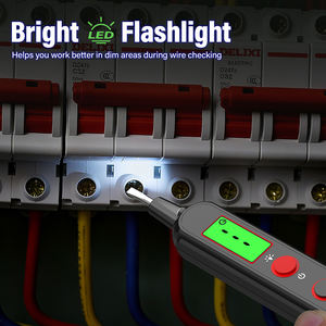 Digital AC/DC Segurança Pessoal Detectores de Tensão Inteligente Sem Contato <span class=keywords><strong>Tester</strong></span> <span class=keywords><strong>Pen</strong></span> Meter 12-300V Atual Sensor Elétrico Teste Lápis - Product Image 4