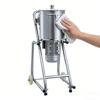 Mélangeur vertical, mélangeur alimentaire commercial, machine de transformation alimentaire en acier inoxydable, mixeur pour légumes