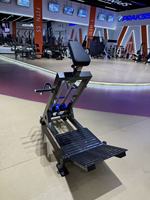 Machine à ramer inclinée Mpks CXA30 à charge par plaques en acier avec fonctions de sécurité et réglables pour équipement de fitness