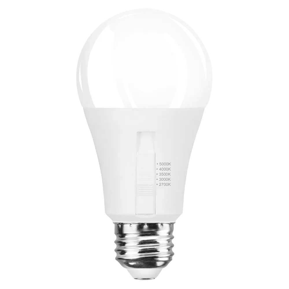 60 Watt Equivalent, 5CCT 2700K 3000K 3500K 4000K 5000K, 800LM, Standard LED Light Bulbs 9W, led bulbs