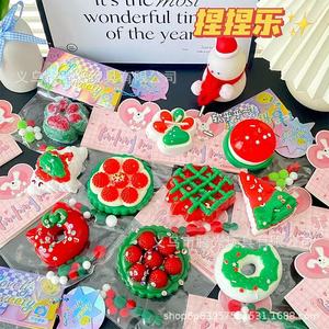 Christmas Tree <b>Squishy</b> Toy, Snowman <b>Squishy</b> Toy With a <b>Squishy</b>, Slow-rebound Texture, Stress-relief Toy, High-value Gift - Product Image 2