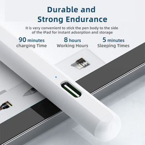 One Piece Shipping Magnetic Attraction Pens Accurate <strong>Sensitive</strong> Writing Metal Capacitive <strong>Stylus</strong> for Apple 2nd Generation - Product Image 4