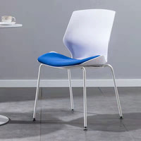 Chaise de réunion de bureau moderne et confortable, empilable, avec des caractéristiques haut de gamme, DESTON GJ007B, garantie de 5 ans, siège en maille
