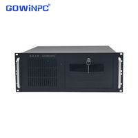 Ordinateur industriel 4U Intel 13e génération i7-13700K 16 cœurs DDR5 64 Go 10 ports COM double LAN 2.5G PCIE-16X pour l'automatisation industrielle