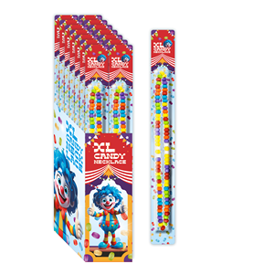 <span class=keywords><strong>Caramelle</strong></span> Gioiello XL da 60g all'Ingrosso, <span class=keywords><strong>Caramelle</strong></span> Colorate Personalizzate a Forma di Collana Lunga, Accessori Dolcili - Product Image 1